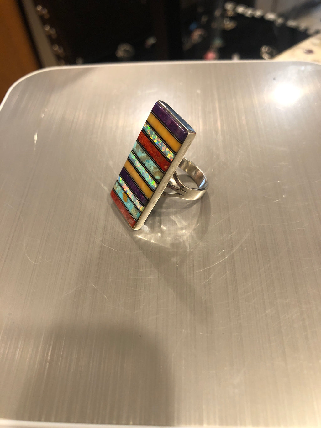 SHIRLEY MARTINEZ NAVAJO RING