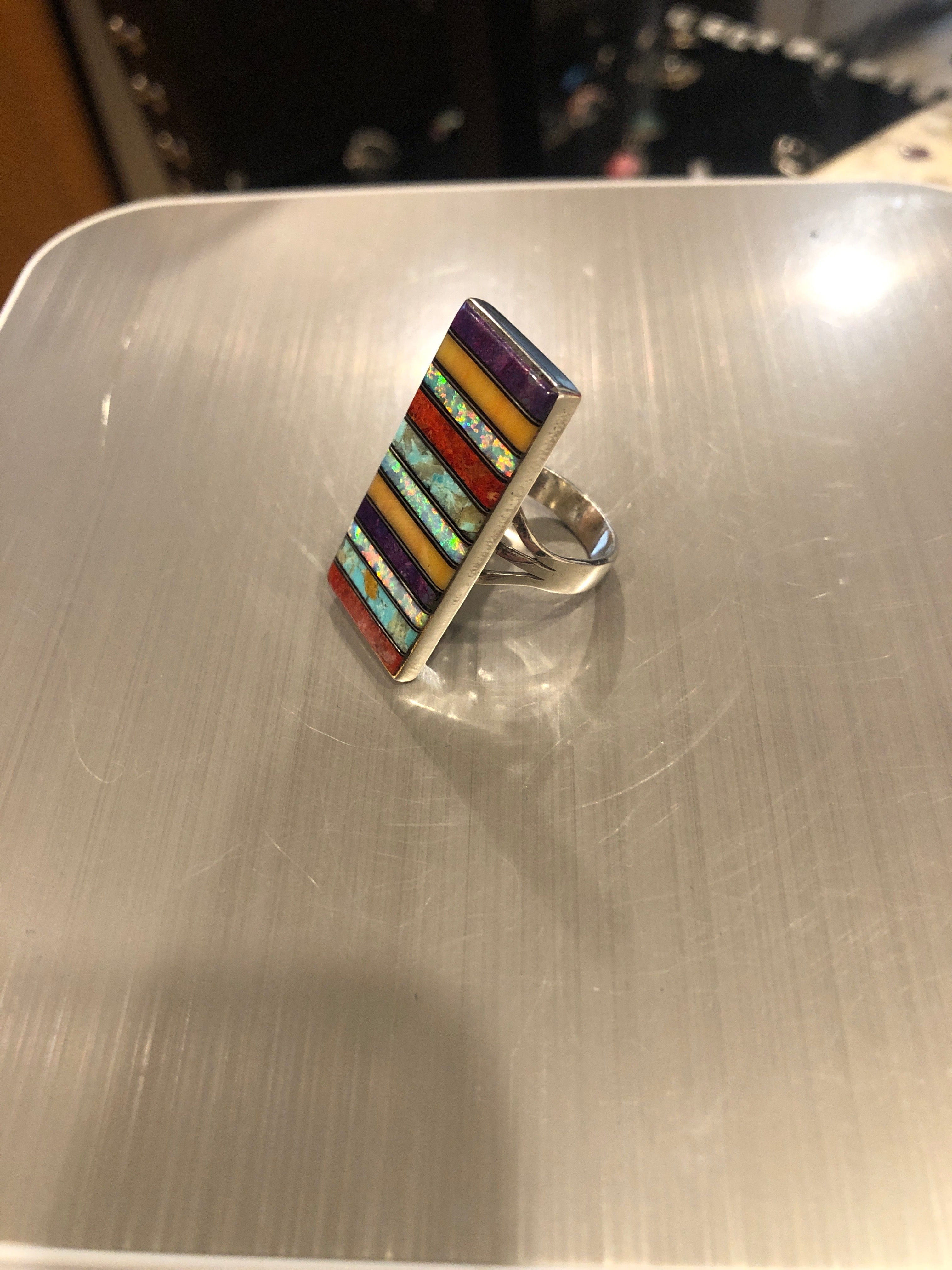 SHIRLEY MARTINEZ NAVAJO RING