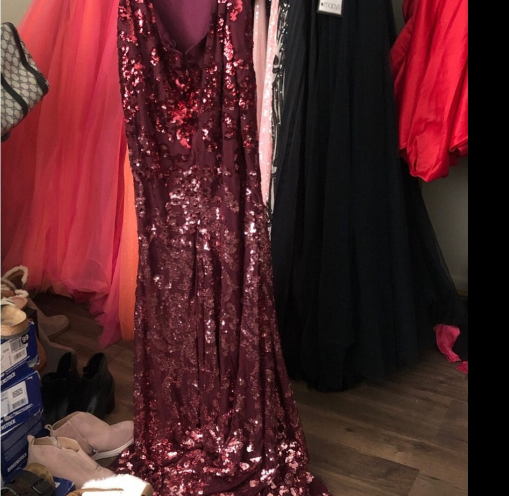 JOVANI SEQUIN GOWN ( New with tags)