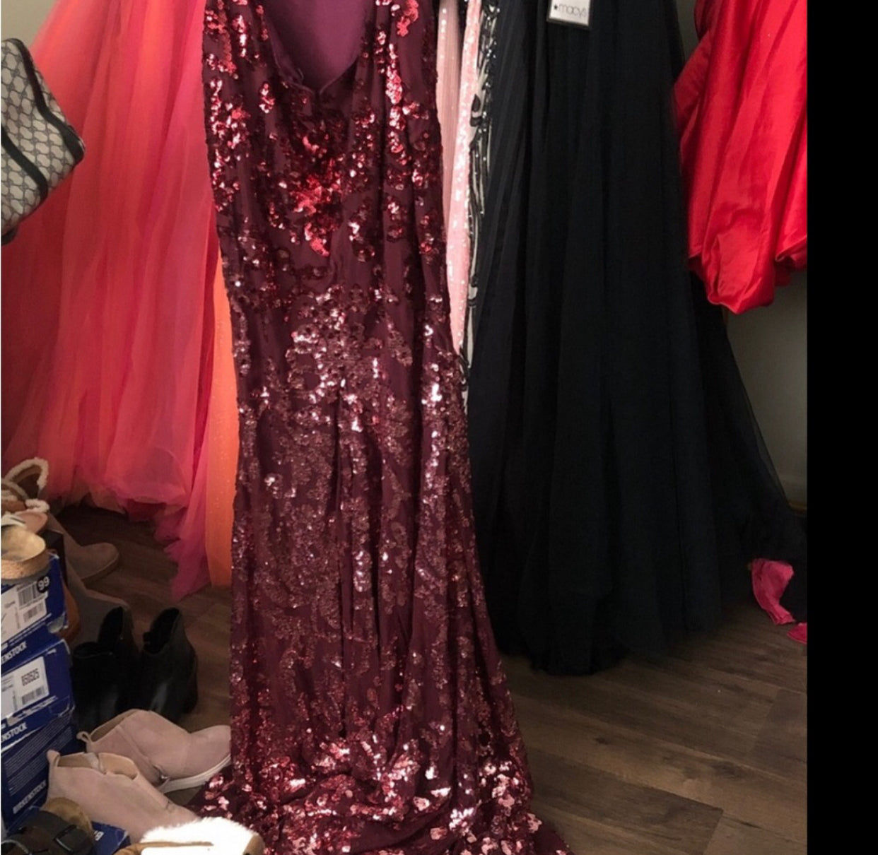 JOVANI SEQUIN GOWN ( New with tags)