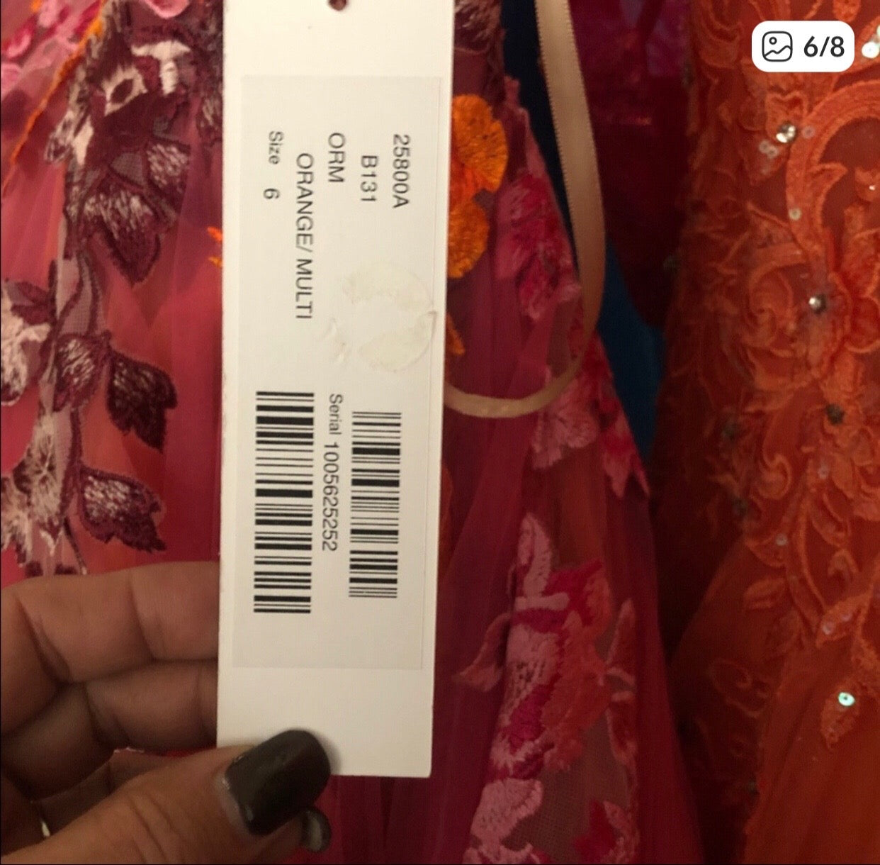 JOVANI Gown ( New with tags)